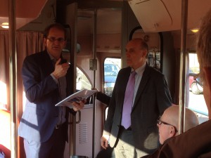 Aanbieding rapport aan wethouder Tom de Bruijn