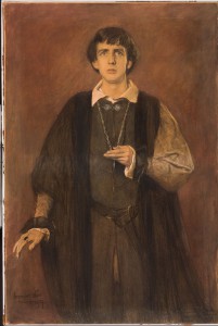 Eduard Verkade als Hamlet