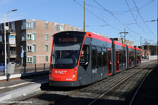 Nieuwe tram “Avenio” vanaf 7 maart jl. op lijn 11 van HTM - Statenkwartier