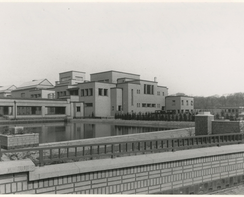 Het Gemeentemuseum in 1935. Foto van C.J. de Gilde (HGA)